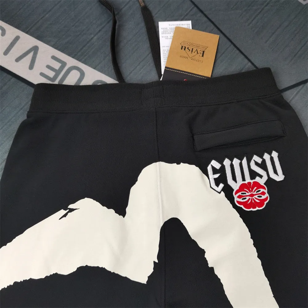 Evisu m Same Style m ， ， ， Versatile， Navy Blue ， Same Style， ：Black Navy Blue Size S M L XL XXL S 78 53 56 100-125 M 82 55 58 125-140 L 86 57 60 140-160 XL 90 59 61 160-180 XXL 94 61 62 180